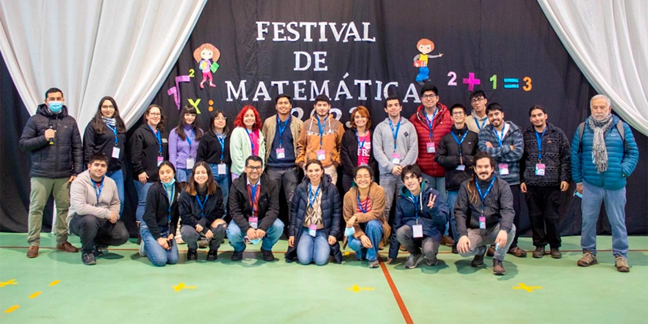 El Festival de Matemática llega por primera vez a Pucón reuniendo a más de 200 estudiantes en su nueva versión